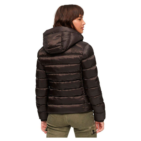 Superdry Vadderad Jacka Fuji Brun M Kvinna