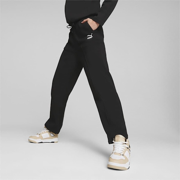 Puma Select Byxor Classics Straight Svart S Kvinna