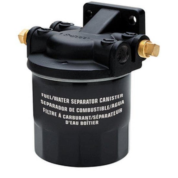Seachoice Fuel Water Separator Kit Musta