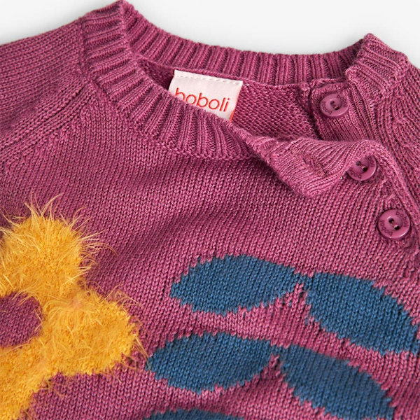 Boboli Knitwear Klänning Rosa 12 Months