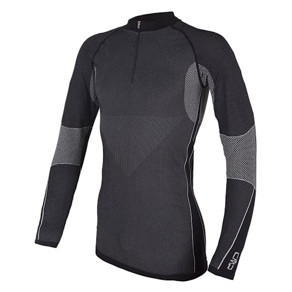 Cmp Seamless 3y24057 Long Sleeve Base Layer Svart M-L