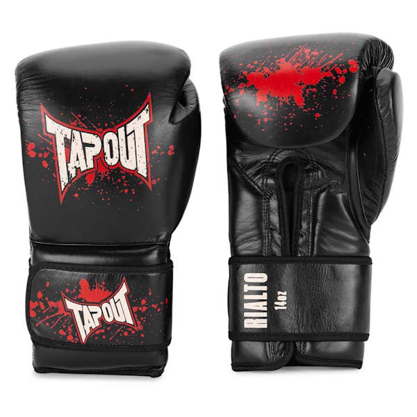 Tapout Boxningshandskar I Läder Rialto Röd 10 oz