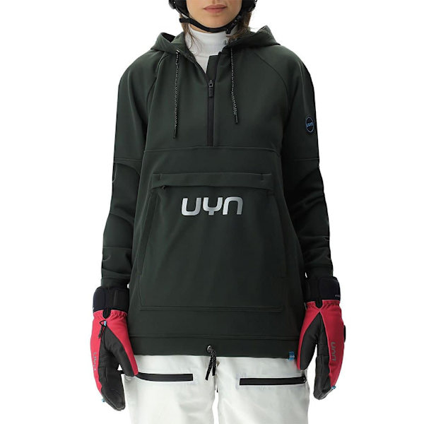 Uyn Jump 2nd Half Zip Hættetrøje Grøn XL Kvinde