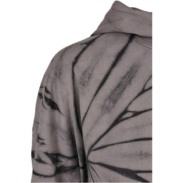 Urban Classics Langærmet Kort Kjole Oversized Tie Dye Grå S Kvinde