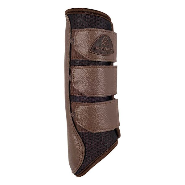 Acavallo Perforated Neoprene Triple Velcro Jännekiinnikkeet  L
