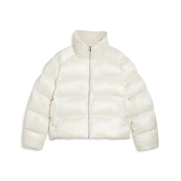 Puma Select Shiny Puffjacka Vit S Kvinna