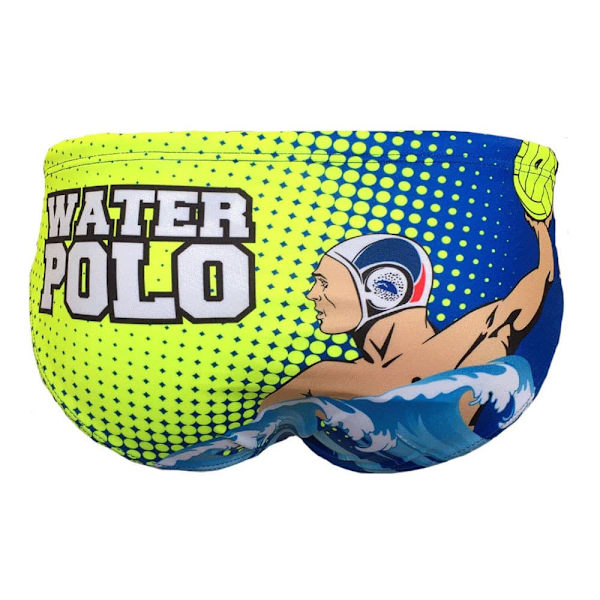 Turbo Simning Kalsonger New Wp Gul,Blå 2XL Man