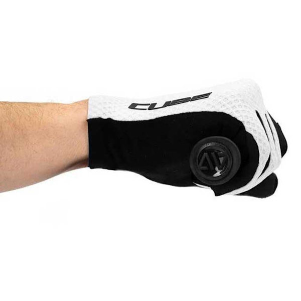 Cube Race Handsker Hvid XS Mand