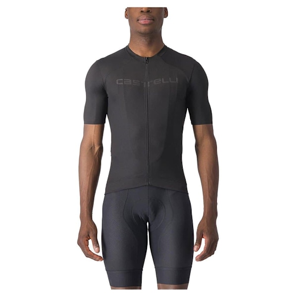 Castelli Kortærmet Trøje Prologo Lite Sort M Mand