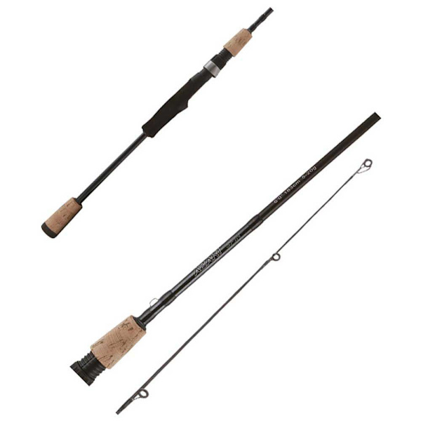 Okuma Pyörivä Sauva Azaki Musta 2.28 m / 8-25 g