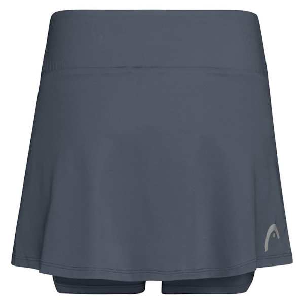 Head Racket Club Basic Skort Grå 2XL Kvinna