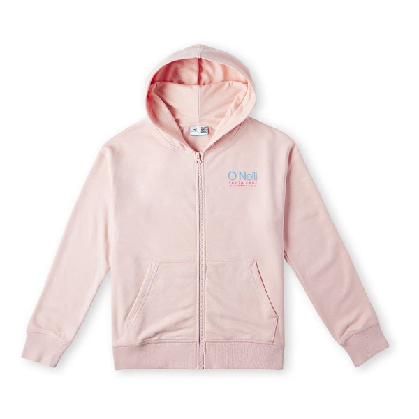 O´neill Circle Surfer Sweatshirt Med Dragkedja Rosa 7-8 Years Flicka