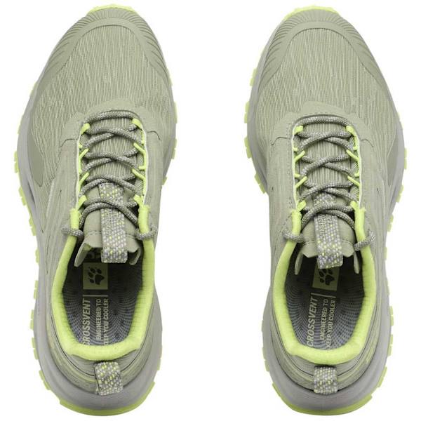 Jack Wolfskin Prelight Texashield Low Vandresko Grøn EU 40 1/2 Kvinde