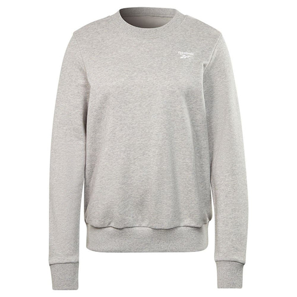 Reebok Tröja Ri Sl French Terry Crew Grå S Kvinna