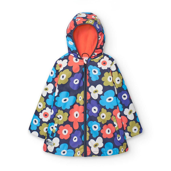 Boboli Hooded Rain Floral Jacka Flerfärgad 10 Years