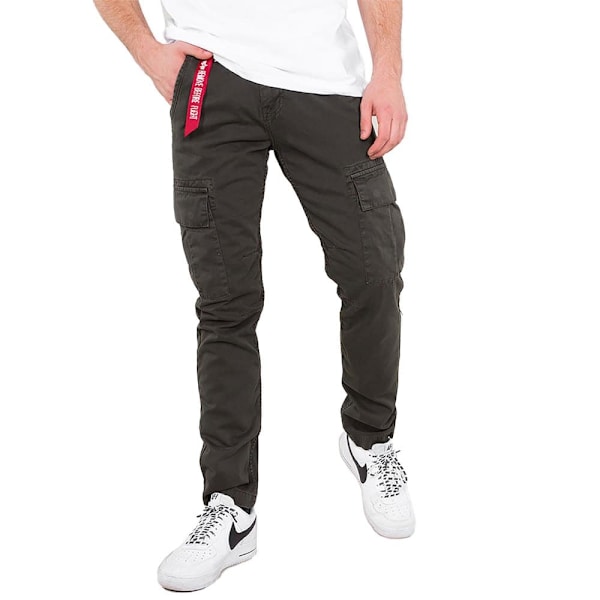 Alpha Industries Agent Byxor Grå 30 Man