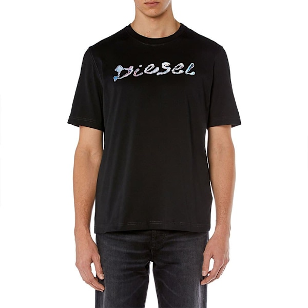 Diesel T Adjust K16 T-shirt Med Korte ærmer Sort M Mand