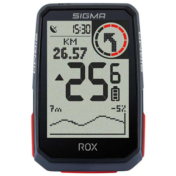 Sigma Cykelcomputer Rox 4.0 Med Kit Hr Sort