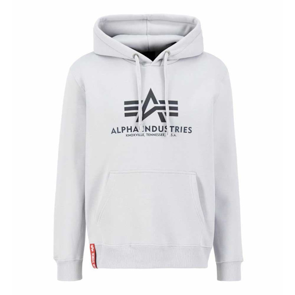 Alpha Industries Basic Rainbow Ref. Print Tröja Med Huva Grå S Man