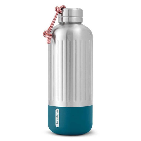 Black+blum Ruostumattomasta Teräksestä Valmistettu Pullo Explorer 850ml Sininen,Hopeinen