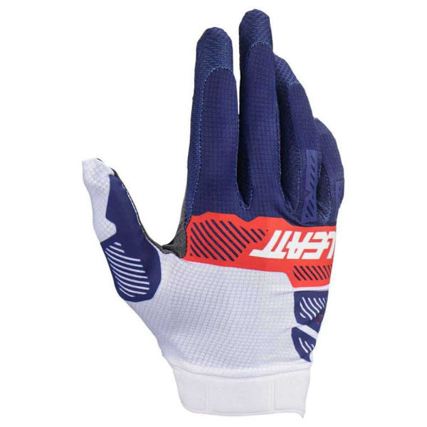 Leatt Handske Moto 1.5 Gripr Vit,Blå S
