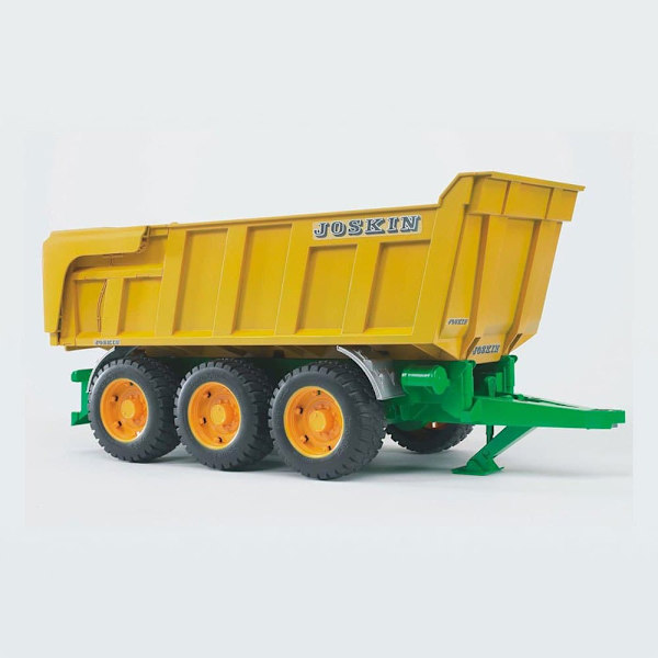 Bruder Dump Trailer Joskin Grøn, Gul