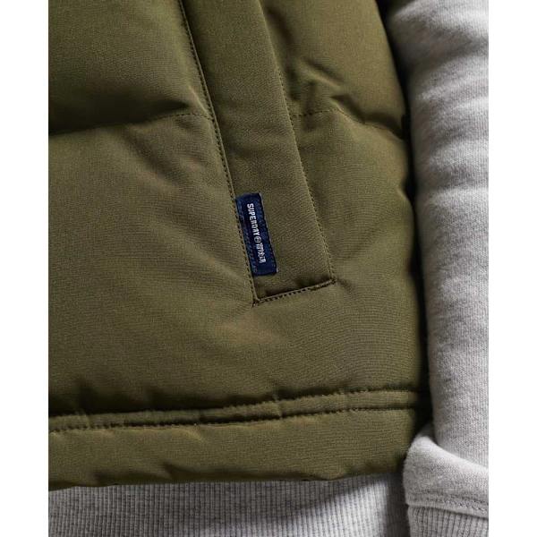 Superdry Väst Everest Grönt M Kvinna
