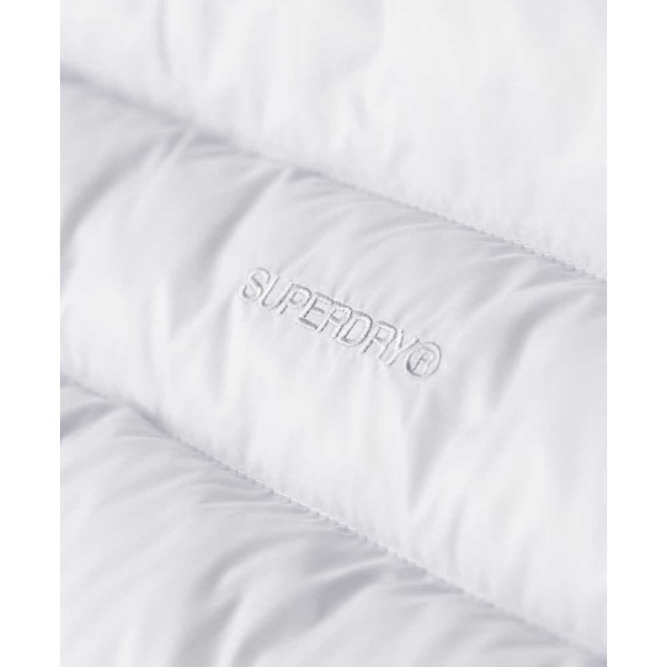 Superdry Fuji Quilt Padded Jacka Vit XS Kvinna