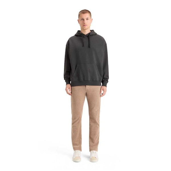 Scotch & Soda Loose Fit Back Artwork Tröja Med Huva Grå M Man