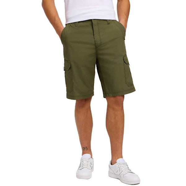 Lee Extreme Motion Crossroad Cargo Shorts Grönt 31 Man