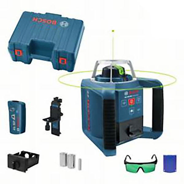 Bosch Professional Roterende Laserniveau Grl 300 Hvg + Rc1 + Professional Blå Sort, Blå