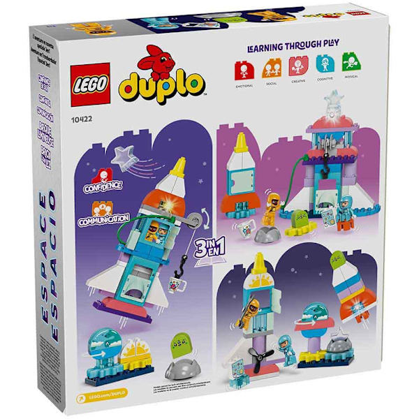 Lego Space Shuttle Adventure Construction Game 3en1