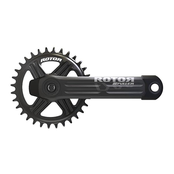 Rotor Direktmonterad Effektmätare Inpower Mtb Svart 175 mm