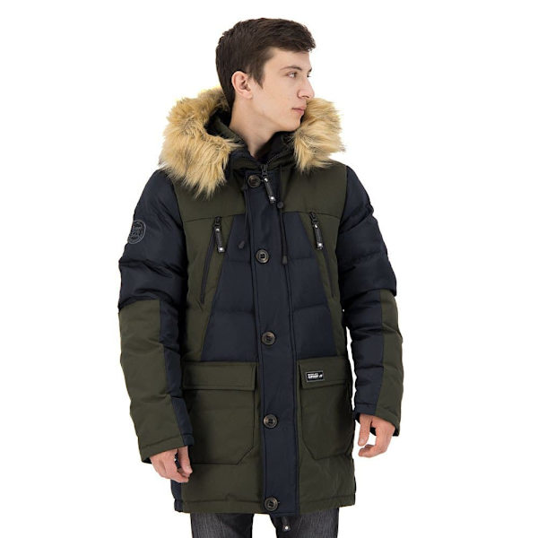 Superdry Jakke Rookie Colour Block Down Grøn S Mand