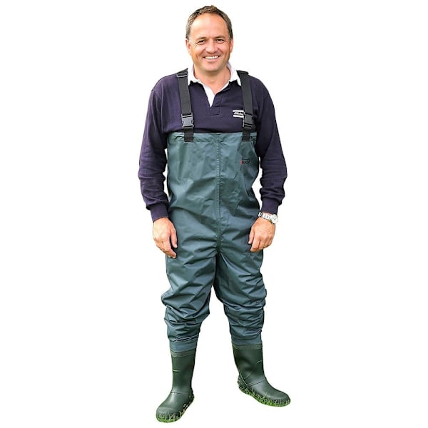 Shakespeare Sigma Nylon Chest Wader Grönt,Grå EU 43 Man