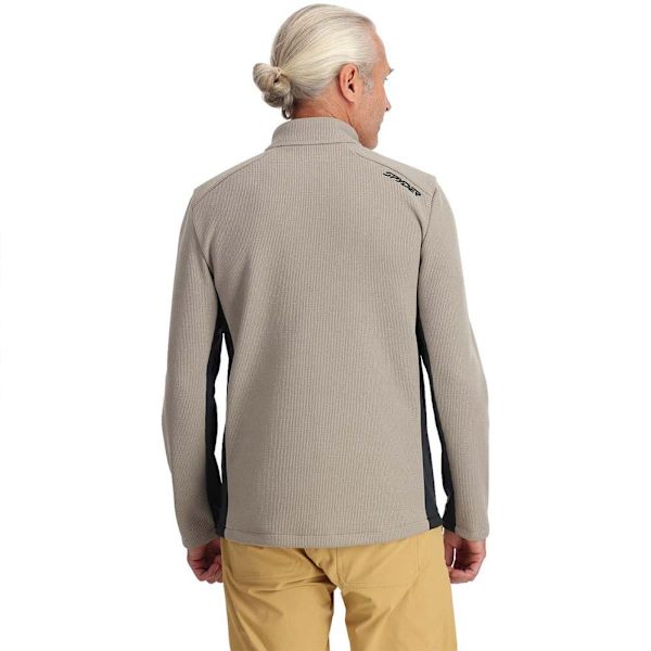 Spyder Bandit Fleecejacka Med Dragkedja Beige L Man