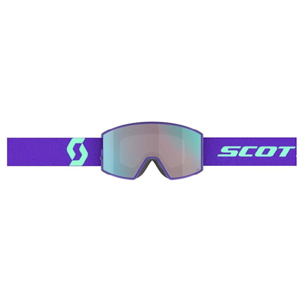 Scott React Skidglasögon Lila Enhancer Aqua Chrome/CAT2