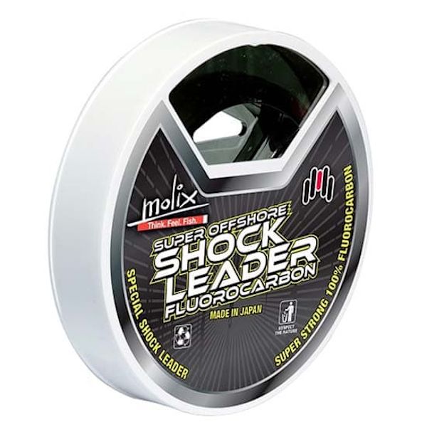 Molix Linje Super Offshore Shock Leader 25 M Hvid 0.700 mm