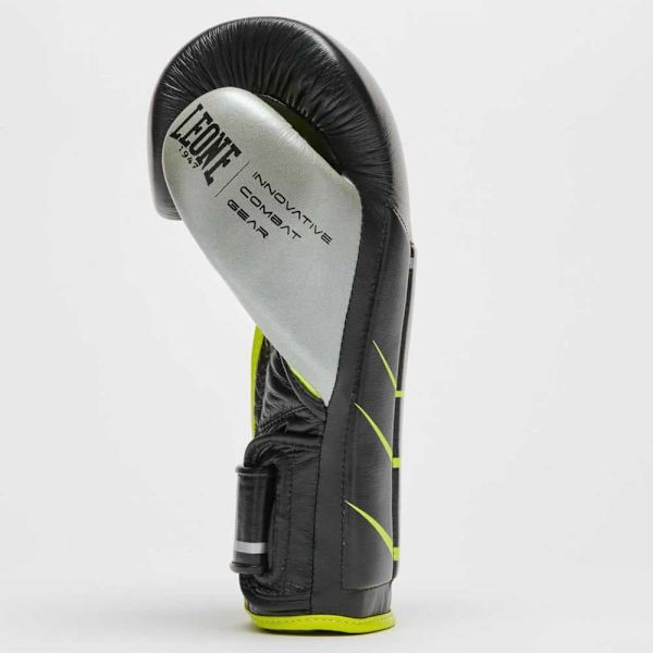 Leone1947 Boksehandsker I Kunstlæder Revo Fluo Sort 12 oz
