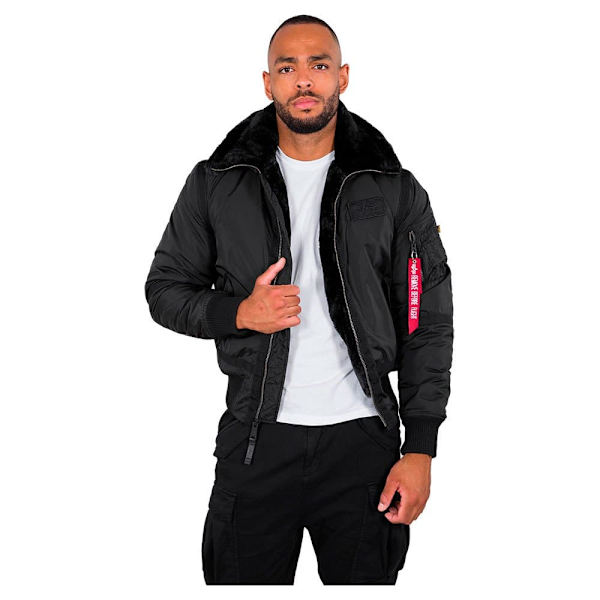 Alpha Industries Jakke B15-3 Tt Sort S Mand