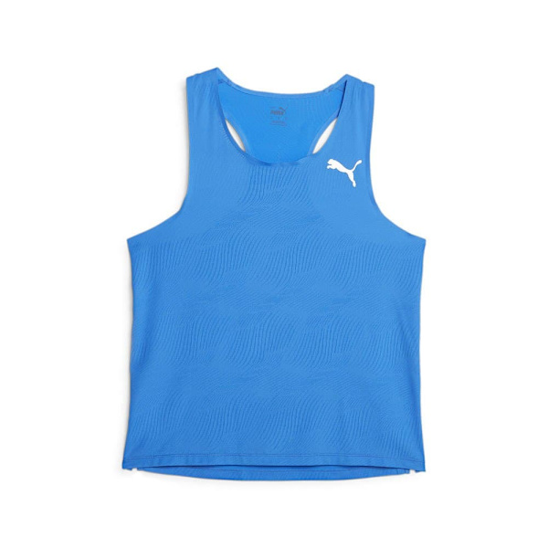 Puma Ärmlös T-shirt Run Ultraspun Single Blå XL Man