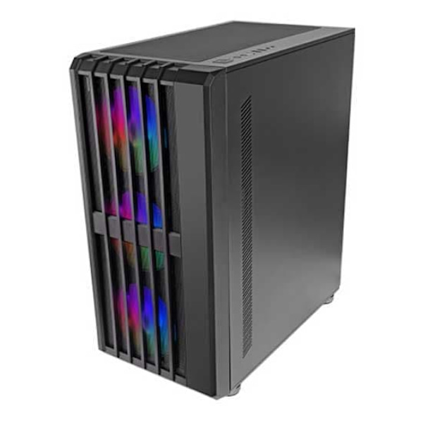 Mars Gaming Mcvault Argb Pc-tornfodral Svart
