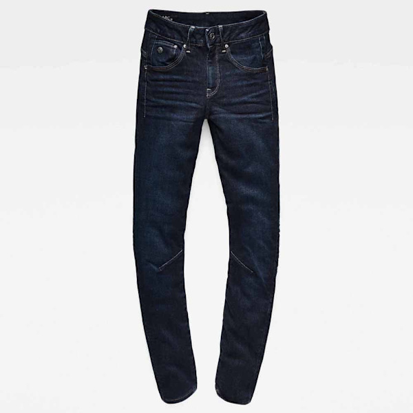 G-star Arc 3d Mid Waist Skinny Jeans Sort 23 / 30 Kvinde