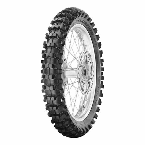 Pirelli Motocross Rengas Scorpion Mx32 Mid Soft (f) M/c 57m Tt M+s Hopeinen 90 / 100 / R21