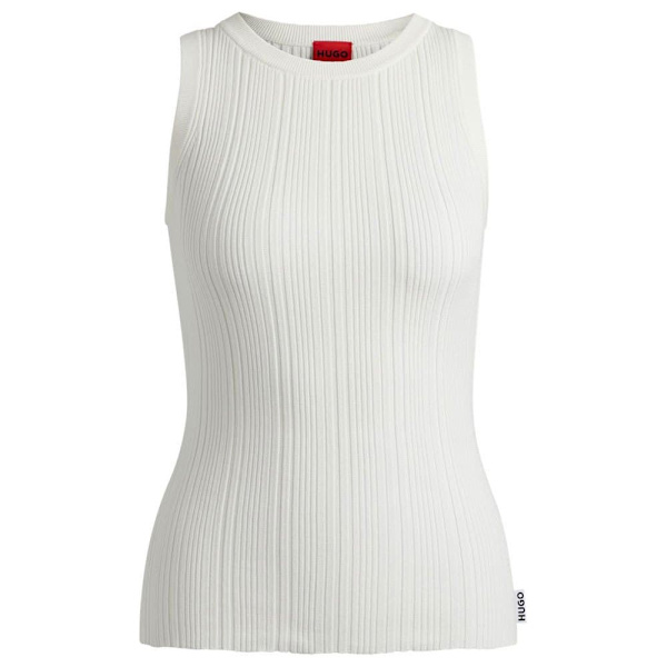 Hugo Sweater Sareple 10259546 Hvid XL Kvinde