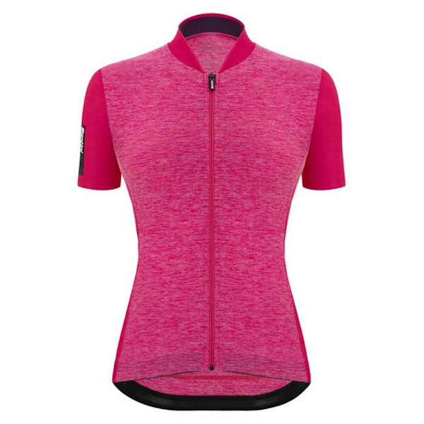 Santini Kortärmad Tröja Colore Puro Rosa L Kvinna