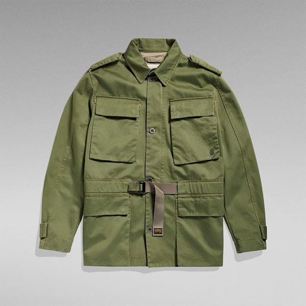G-star R-3n Relaxed Field Jakke Grøn M Mand