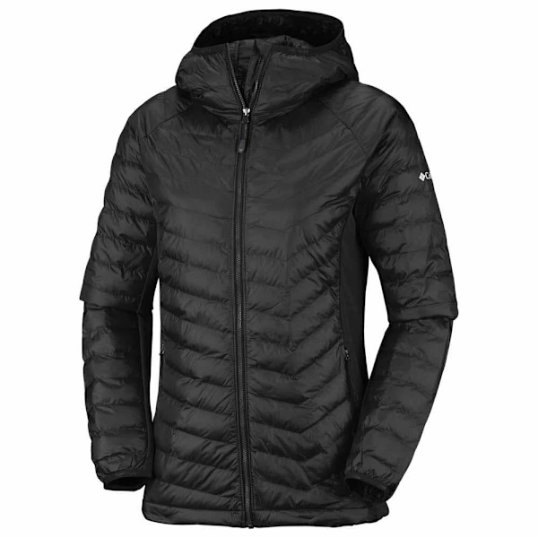 Columbia Jakke Powder Pass Sort S Kvinde