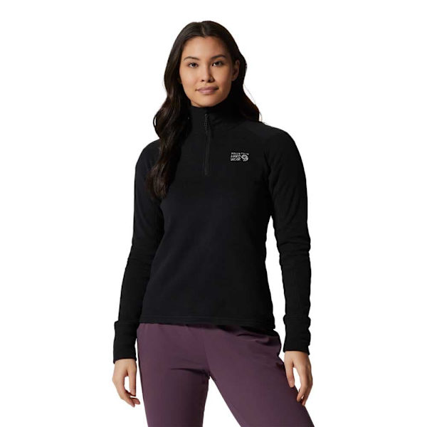 Mountain Hardwear Halv Lynlås Fleece Microchill™ 2.0 Sort M Kvinde