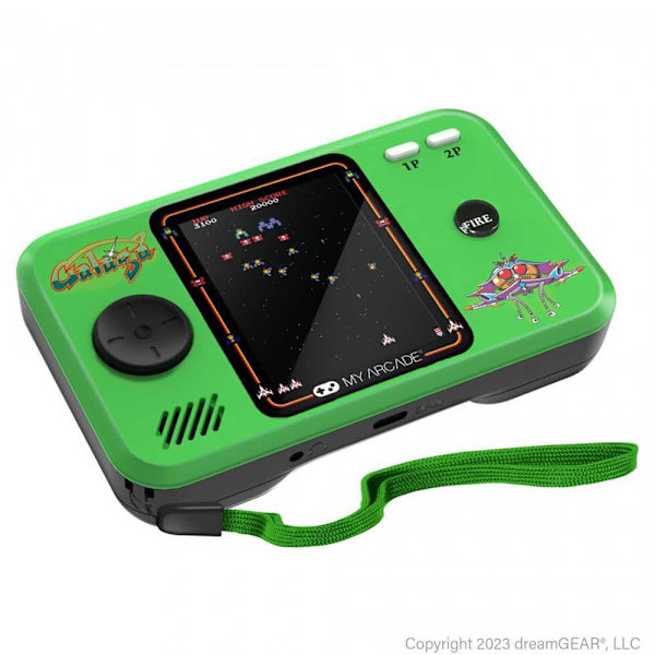 My Arcade Bærbar Retro Konsol Pocket Player Galaga